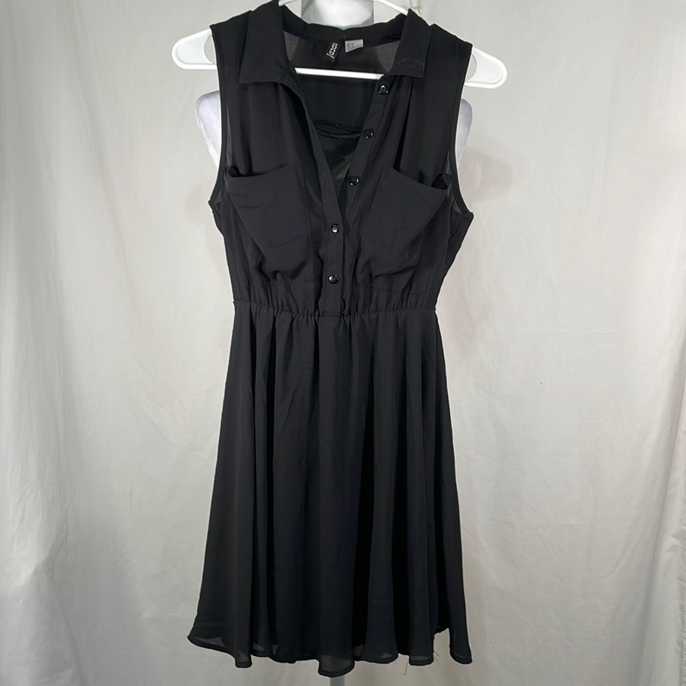 Divided Midi Dress